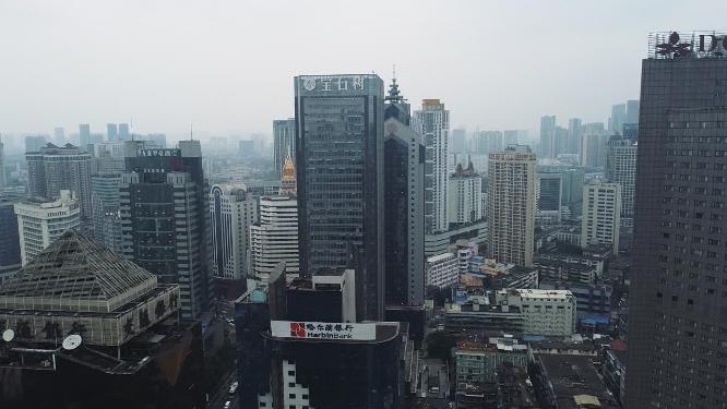 成都 地标 航拍