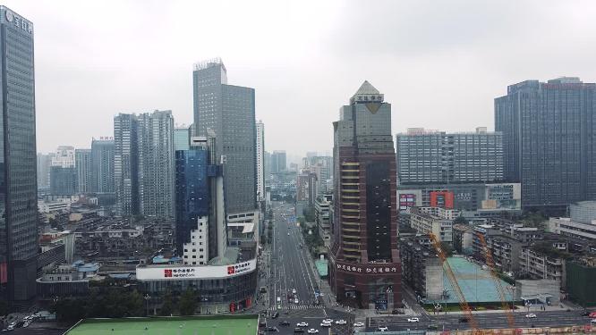 成都 地标 航拍