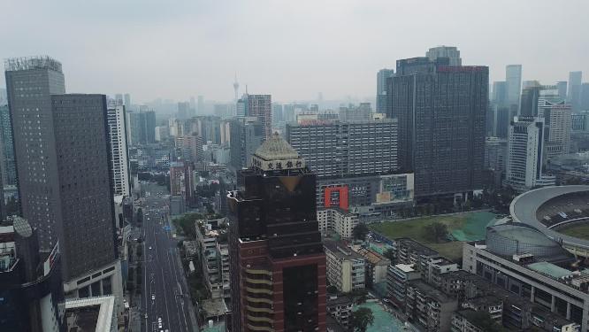 成都 地标 航拍