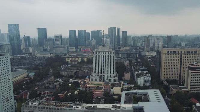 成都 地标 航拍