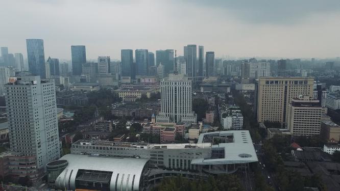 成都 地标 航拍