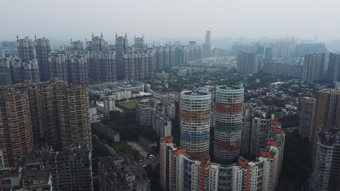 成都 地标 航拍