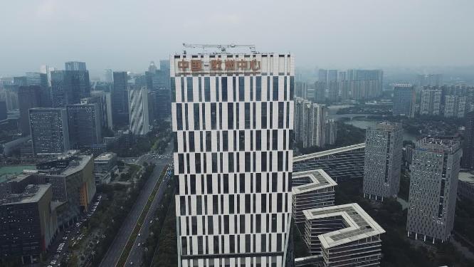 成都 地标 航拍