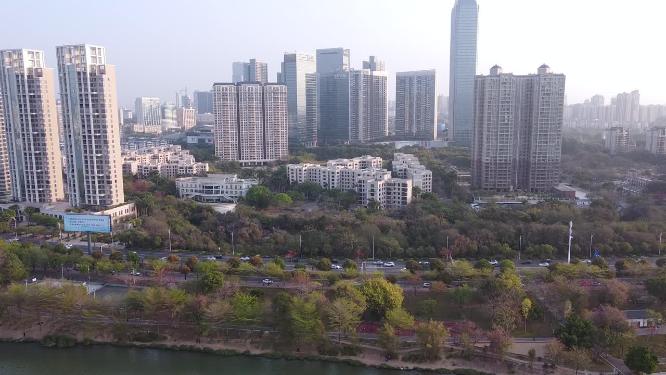 惠州城区航拍