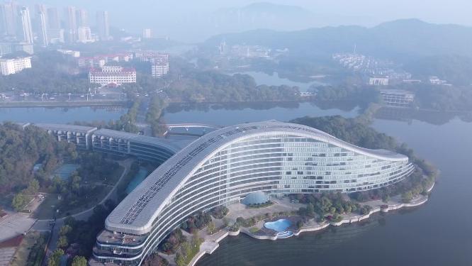 黄石市风景航拍
