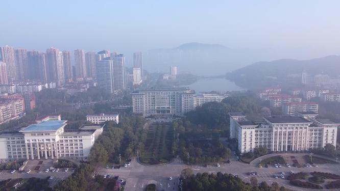 黄石市建筑航拍