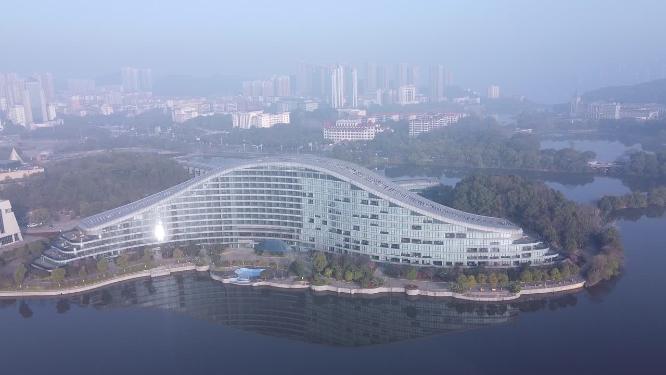 黄石市建筑航拍