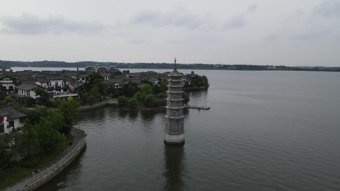 旅游景区湖南岳阳湘阴洋沙湖国际旅游度假区渔窑小镇