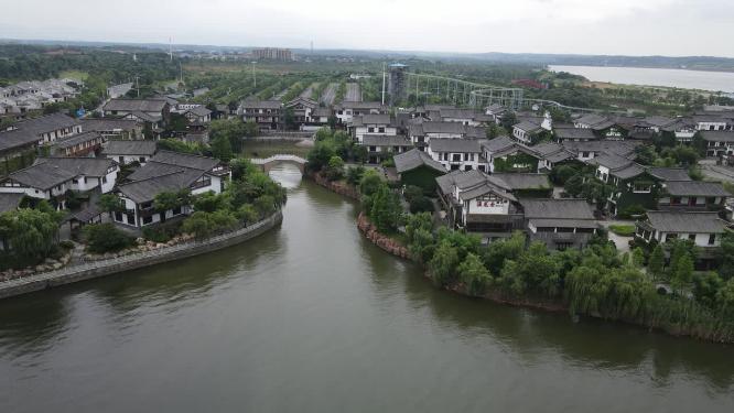 旅游景区湖南岳阳湘阴洋沙湖国际旅游度假区渔窑小镇