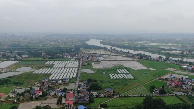 旅游景区湖南湘乡东山岛茅浒水乡4A景区