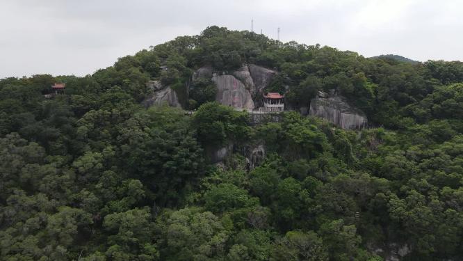 航拍福建清源山5A景区