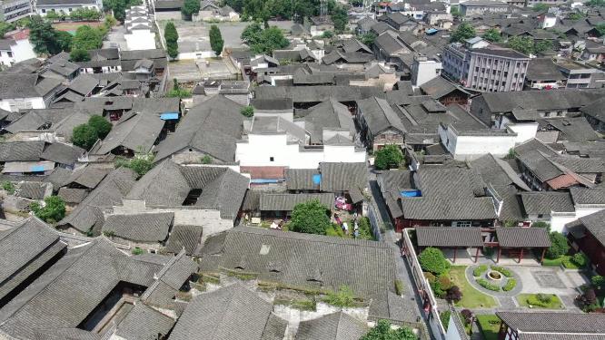 航拍湖南怀化黔阳古城4A景区