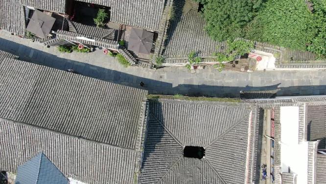 航拍湖南怀化黔阳古城4A景区