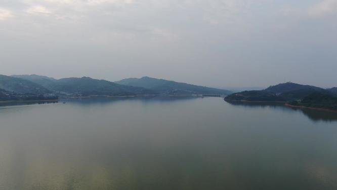 航拍湖南怀化洪江清江湖国家湿地公园