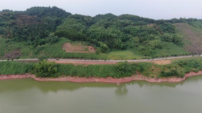 航拍湖南怀化洪江清江湖国家湿地公园