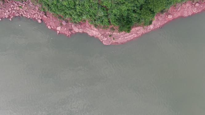 航拍湖南怀化洪江清江湖国家湿地公园