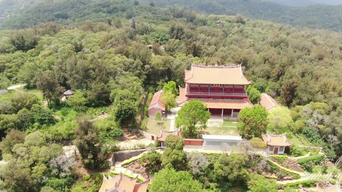 航拍福建泉州南少林寺