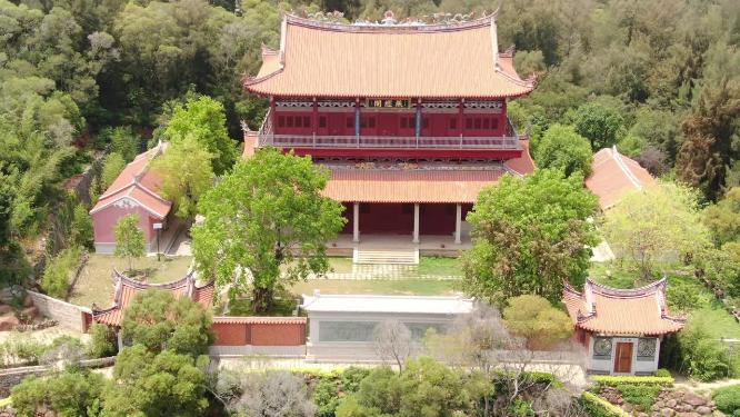 航拍福建泉州南少林寺