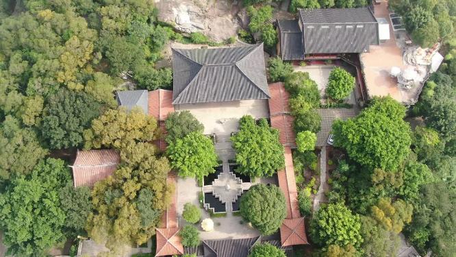 航拍福建泉州南少林寺