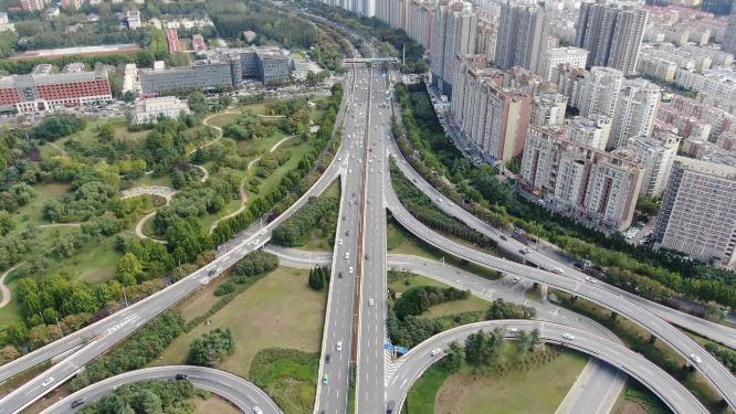 城市航拍河南郑州城市宣传片地标建筑