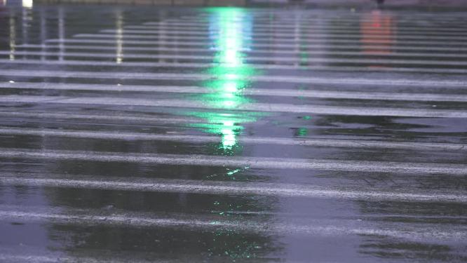 雨夜街道