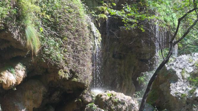 太行山山水峡谷风景实拍