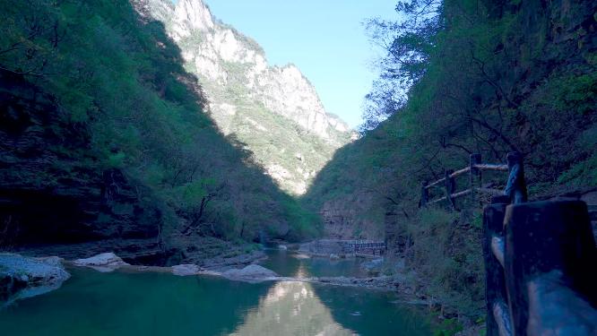 河南省焦作市云台山国家地址公园山水风光