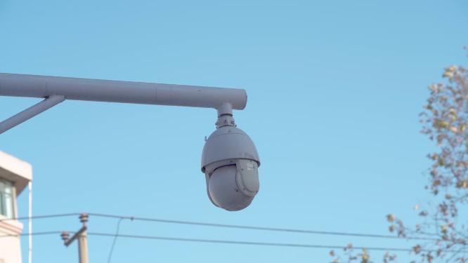城市监控摄像头实拍