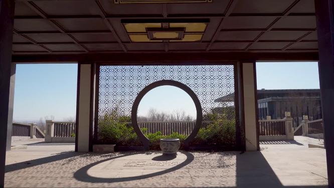 中式建筑庭院