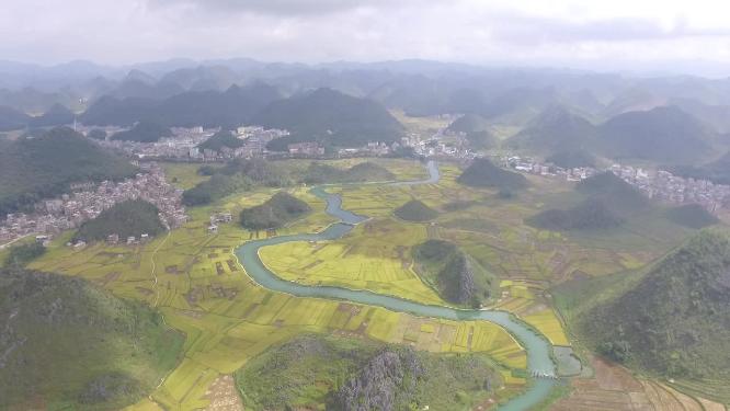 文山八宝田园风光