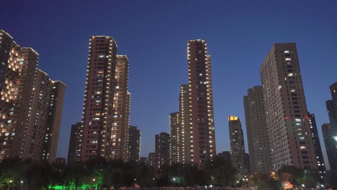 现代小区开灯关灯延时