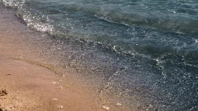 大理洱海的水浪花升格慢动作