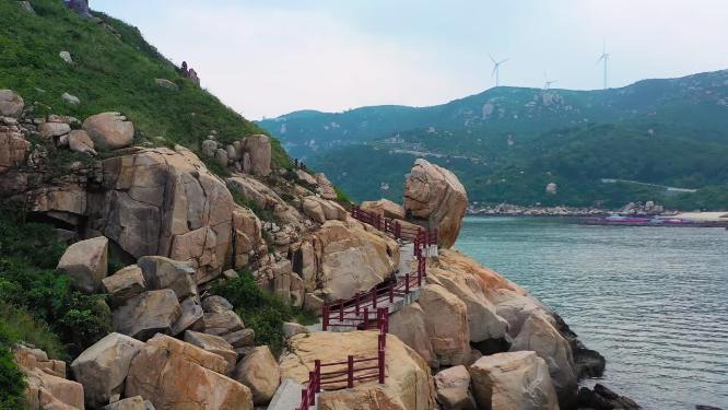 东澳岛老太婆石头素材