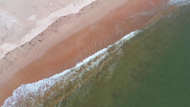 摄影师航拍珠海空镜头香炉湾沙滩