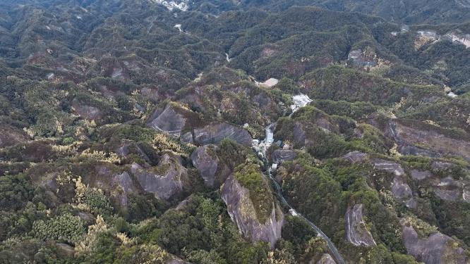 4K大气桂林丹霞地貌航拍