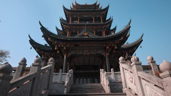 8K重庆鸿恩寺古建筑实拍