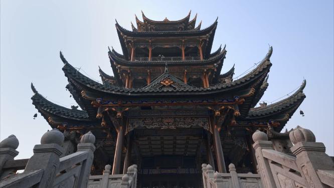 8K重庆鸿恩寺古建筑实拍