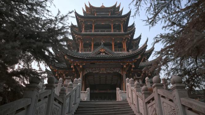 8K重庆鸿恩寺古建筑实拍