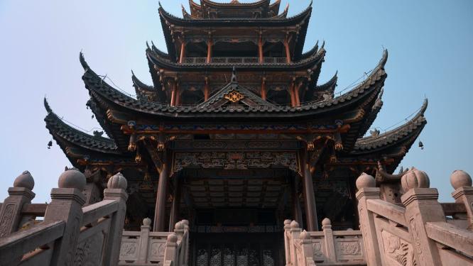 8K重庆鸿恩寺古建筑实拍