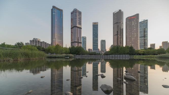 北京市大望京公园CBD延时