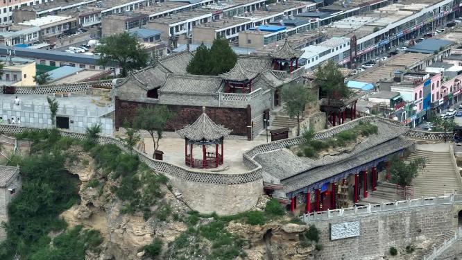 神木市二郎山风景区航拍神木宣传片素材片头