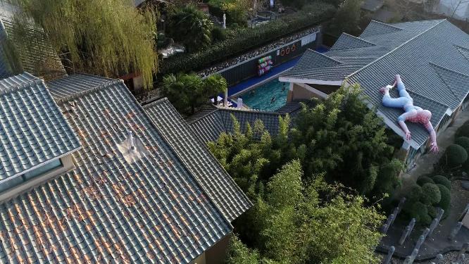 眉县太白山温泉度假区温泉康养文旅小镇