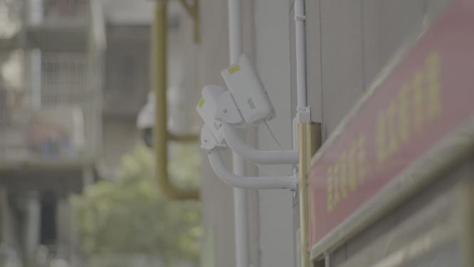 摄像头路边高楼层