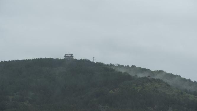 山区雨后雨雾薄雾消散延时6K