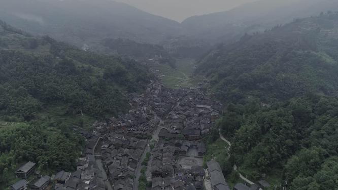 贵州肇兴侗寨全景