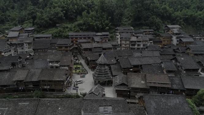 贵州肇兴侗寨八角楼