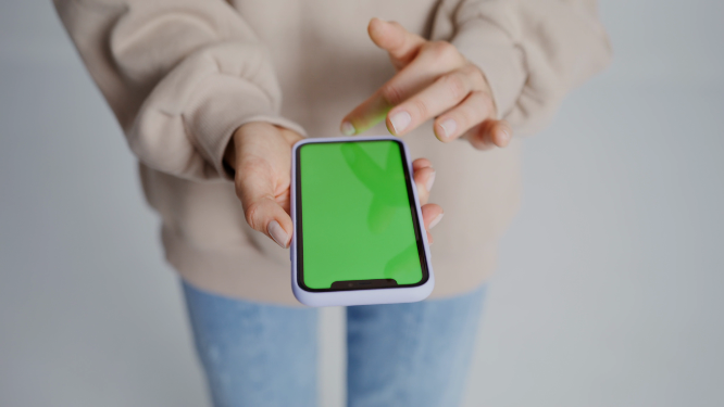 绿幕抠图 手机端广告专用素材