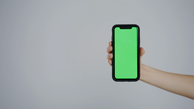 绿幕抠图 手机端广告专用素材