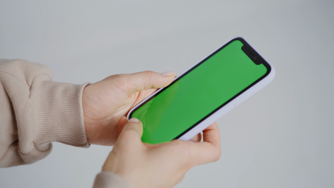 绿幕抠图 手机端广告专用素材