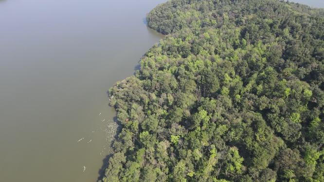 湖北武汉东湖5A景区航拍